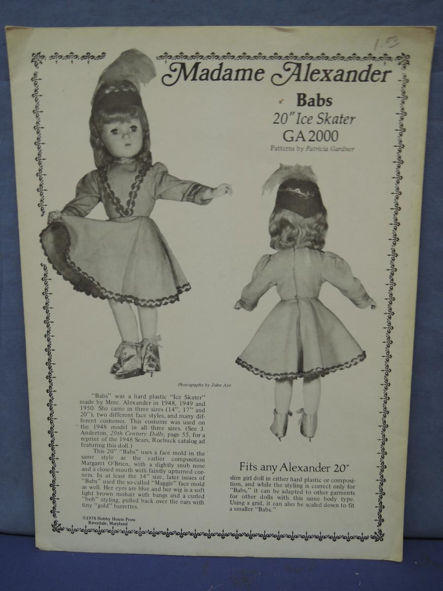 Madame alexander ice skater deals doll